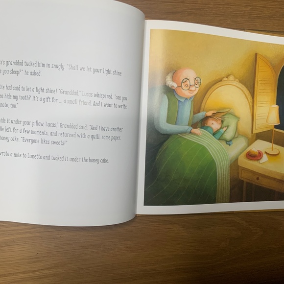 Lunette, the True Story of the Tooth Fairy New Hardcover Book - Picture 3 of 5